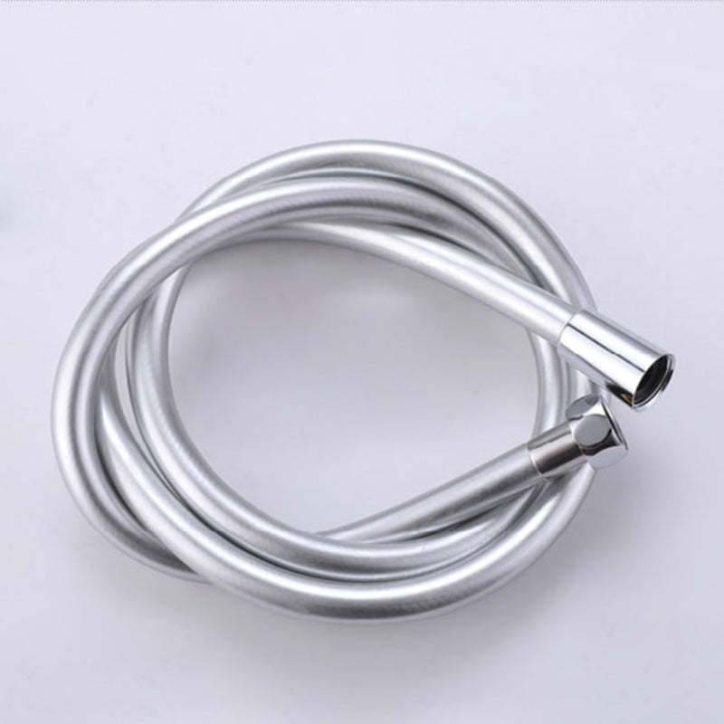 Wall Mounted Metal Tub Filler Low Arc Waterfall Bathroom Faucet with Hose Clearhalo 'Bathroom Remodel & Bathroom Fixtures' 'Bathtub Faucets' 'bathtub_faucets' 'Home Improvement' 'home_improvement' 'home_improvement_bathtub_faucets' 6486014