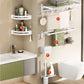 Modern Bathroom Hardware Set Towel Bar White Bath Shelf Bath Hardware Set 6-Piece Set (Double Rods) Clearhalo 'Bathroom Hardware Sets' 'Bathroom Hardware' 'Bathroom Remodel & Bathroom Fixtures' 'bathroom_hardware_sets' 'Home Improvement' 'home_improvement' 'home_improvement_bathroom_hardware_sets' 6495606