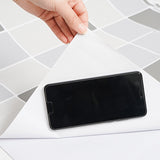 Modern Peel & Stick Tile Plastic Grid Peel/Stick Backsplash Tile for Shower Clearhalo 'Flooring 'Home Improvement' 'home_improvement' 'home_improvement_peel_stick_blacksplash' 'Peel & Stick Backsplash Tile' 'peel_stick_blacksplash' 'Walls & Ceilings' Walls and Ceiling' 6496388