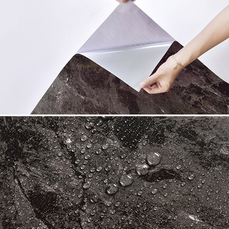 Rectangular Peel & Stick Mosaic Tile Modern PVC Peel & Stick Field Tile Clearhalo 'Flooring 'Home Improvement' 'home_improvement' 'home_improvement_peel_stick_blacksplash' 'Peel & Stick Backsplash Tile' 'peel_stick_blacksplash' 'Walls & Ceilings' Walls and Ceiling' 6496424