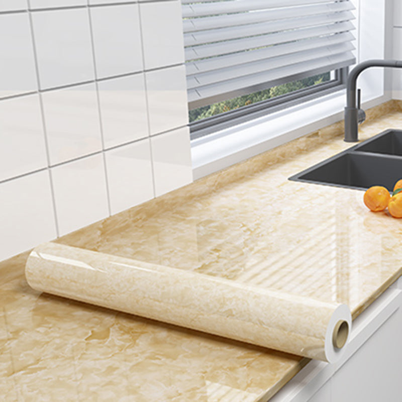 Rectangular Peel & Stick Mosaic Tile Modern PVC Peel & Stick Field Tile Lemon Yellow Clearhalo 'Flooring 'Home Improvement' 'home_improvement' 'home_improvement_peel_stick_blacksplash' 'Peel & Stick Backsplash Tile' 'peel_stick_blacksplash' 'Walls & Ceilings' Walls and Ceiling' 6496425