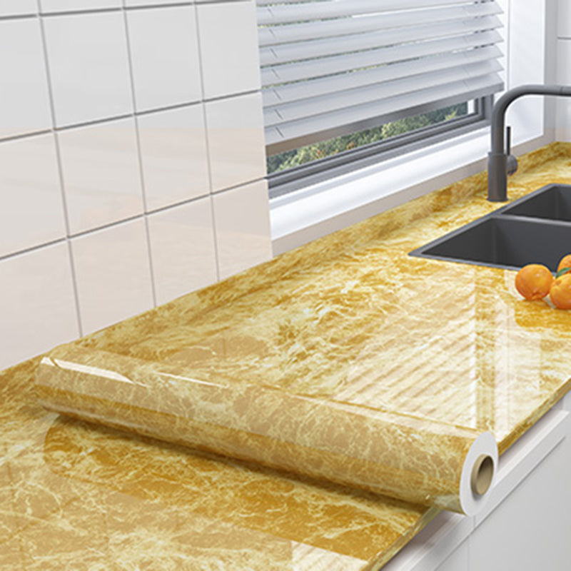 Rectangular Peel & Stick Mosaic Tile Modern PVC Peel & Stick Field Tile Beige Clearhalo 'Flooring 'Home Improvement' 'home_improvement' 'home_improvement_peel_stick_blacksplash' 'Peel & Stick Backsplash Tile' 'peel_stick_blacksplash' 'Walls & Ceilings' Walls and Ceiling' 6496428