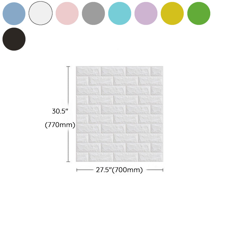 Modern Wall Access Panel PVC 3D Embossed Peel and Stick Soundproof Paneling Clearhalo 'Flooring 'Home Improvement' 'home_improvement' 'home_improvement_wall_paneling' 'Wall Paneling' 'wall_paneling' 'Walls & Ceilings' Walls and Ceiling' 6496508