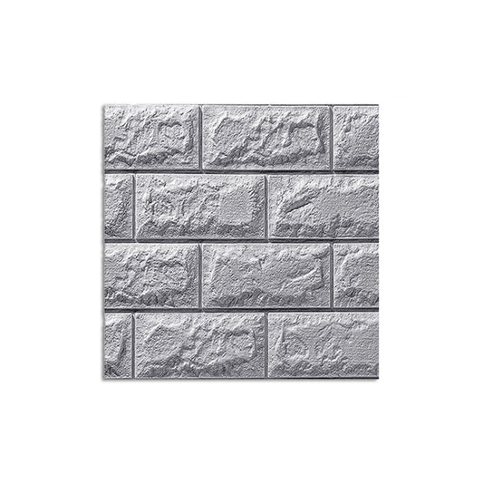 Modern Wall Tile PVC 3D Embossed Waterproof Wall Access Panel Clearhalo 'Flooring 'Home Improvement' 'home_improvement' 'home_improvement_wall_paneling' 'Wall Paneling' 'wall_paneling' 'Walls & Ceilings' Walls and Ceiling' 6496526