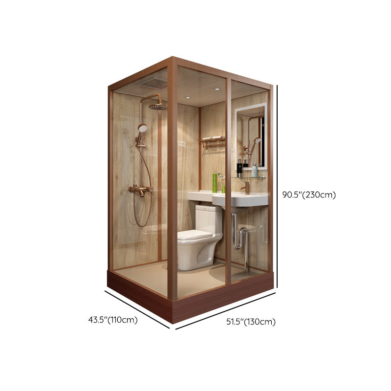 Sliding Doors Shower Stall with Base Included Framed Shower Stall in White Clearhalo 'Bathroom Remodel & Bathroom Fixtures' 'Home Improvement' 'home_improvement' 'home_improvement_shower_stalls_enclosures' 'Shower Stalls & Enclosures' 'shower_stalls_enclosures' 'Showers & Bathtubs' 6497037