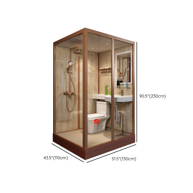 Sliding Doors Shower Stall with Base Included Framed Shower Stall in White Clearhalo 'Bathroom Remodel & Bathroom Fixtures' 'Home Improvement' 'home_improvement' 'home_improvement_shower_stalls_enclosures' 'Shower Stalls & Enclosures' 'shower_stalls_enclosures' 'Showers & Bathtubs' 6497038