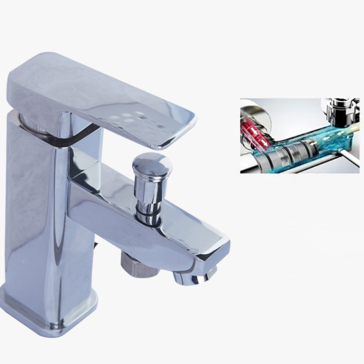 Framed Tempered Glass Shower Kit with Base Included Framed Shower Stall Clearhalo 'Bathroom Remodel & Bathroom Fixtures' 'Home Improvement' 'home_improvement' 'home_improvement_shower_stalls_enclosures' 'Shower Stalls & Enclosures' 'shower_stalls_enclosures' 'Showers & Bathtubs' 6497051