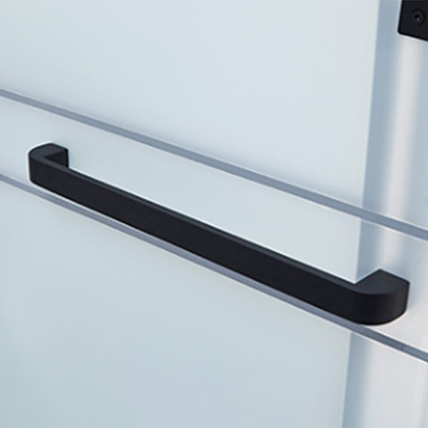 Framed Tempered Glass Shower Kit with Base Included Framed Shower Stall Clearhalo 'Bathroom Remodel & Bathroom Fixtures' 'Home Improvement' 'home_improvement' 'home_improvement_shower_stalls_enclosures' 'Shower Stalls & Enclosures' 'shower_stalls_enclosures' 'Showers & Bathtubs' 6497058