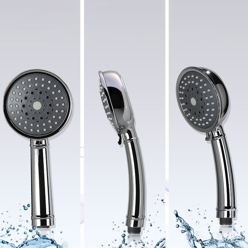 Traditional Style Shower Head Double Bathroom Shower Heads with Round Shape Clearhalo 'Bathroom Remodel & Bathroom Fixtures' 'Home Improvement' 'home_improvement' 'home_improvement_shower_heads' 'Shower Heads' 'shower_heads' 'Showers & Bathtubs Plumbing' 'Showers & Bathtubs' 6497358