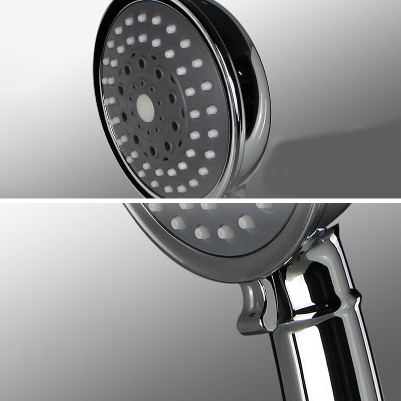 Traditional Style Shower Head Double Bathroom Shower Heads with Round Shape Clearhalo 'Bathroom Remodel & Bathroom Fixtures' 'Home Improvement' 'home_improvement' 'home_improvement_shower_heads' 'Shower Heads' 'shower_heads' 'Showers & Bathtubs Plumbing' 'Showers & Bathtubs' 6497360
