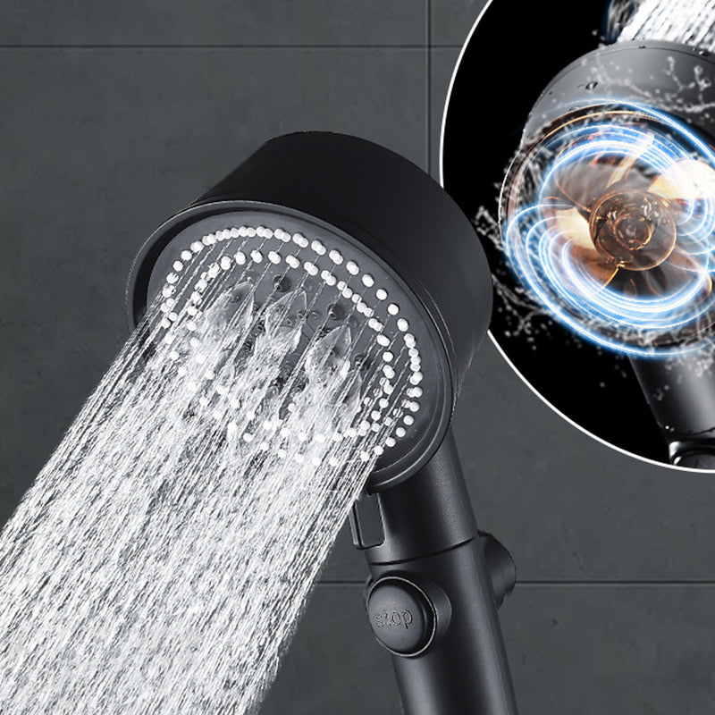 Wall-mounted Shower Head Plastic Bathroom Handheld Shower Head Clearhalo 'Bathroom Remodel & Bathroom Fixtures' 'Home Improvement' 'home_improvement' 'home_improvement_shower_heads' 'Shower Heads' 'shower_heads' 'Showers & Bathtubs Plumbing' 'Showers & Bathtubs' 6497367