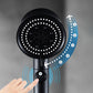 Wall-mounted Shower Head Plastic Bathroom Handheld Shower Head Clearhalo 'Bathroom Remodel & Bathroom Fixtures' 'Home Improvement' 'home_improvement' 'home_improvement_shower_heads' 'Shower Heads' 'shower_heads' 'Showers & Bathtubs Plumbing' 'Showers & Bathtubs' 6497377