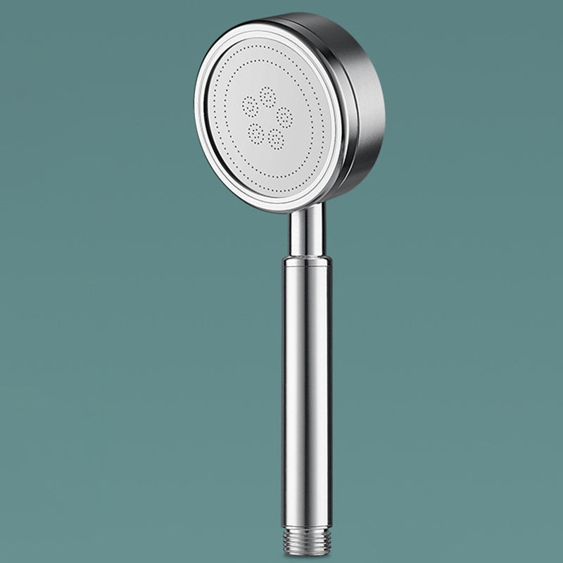 Metal Handheld Shower Head Modern Bathroom Handheld Shower Head Silver Hand Shower None Clearhalo 'Bathroom Remodel & Bathroom Fixtures' 'Home Improvement' 'home_improvement' 'home_improvement_shower_heads' 'Shower Heads' 'shower_heads' 'Showers & Bathtubs Plumbing' 'Showers & Bathtubs' 6497402