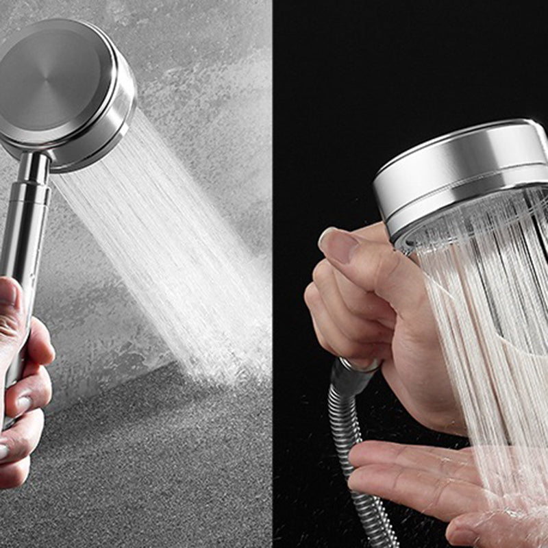 Metal Handheld Shower Head Modern Bathroom Handheld Shower Head Clearhalo 'Bathroom Remodel & Bathroom Fixtures' 'Home Improvement' 'home_improvement' 'home_improvement_shower_heads' 'Shower Heads' 'shower_heads' 'Showers & Bathtubs Plumbing' 'Showers & Bathtubs' 6497420