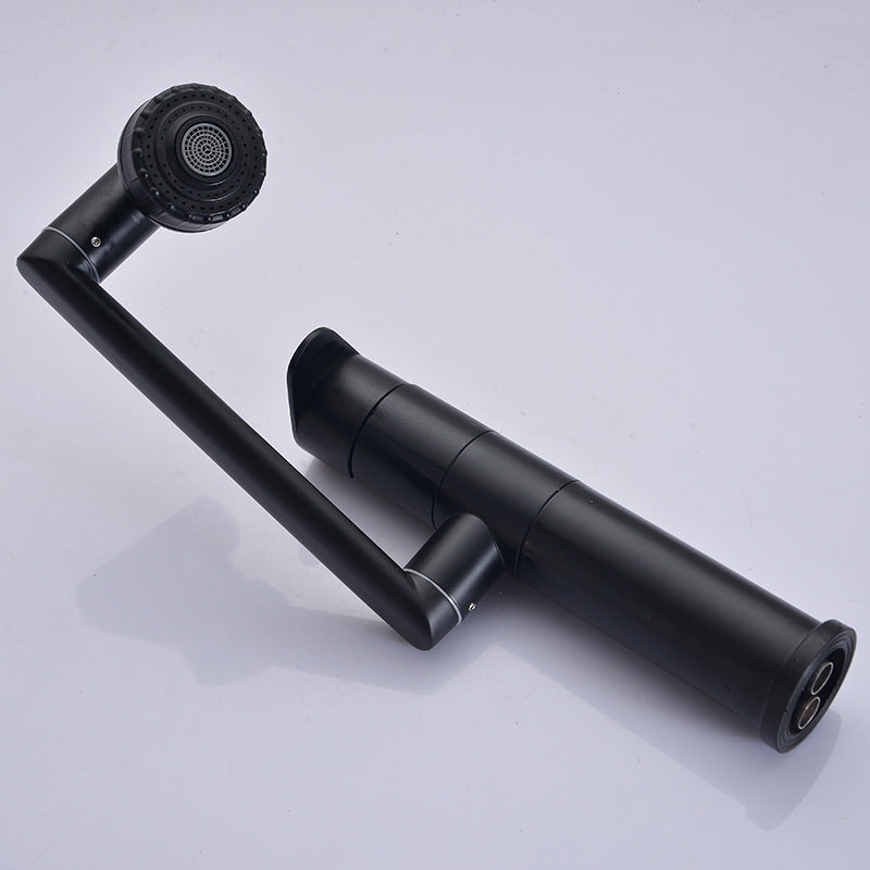 Modern Sink Faucet Solid Color Stainless Steel Basin Lavatory Faucet Clearhalo 'Bathroom Remodel & Bathroom Fixtures' 'Bathroom Sink Faucets' 'Bathroom Sinks & Faucet Components' 'bathroom_sink_faucets' 'Home Improvement' 'home_improvement' 'home_improvement_bathroom_sink_faucets' 6497519