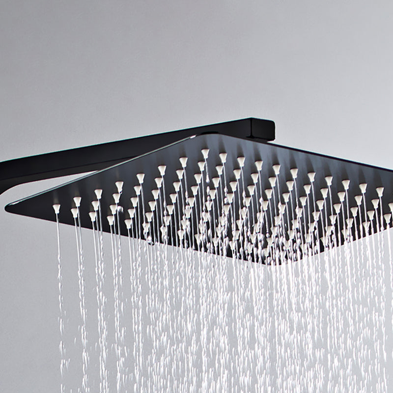 Contemporary Style Shower System Spot Resist Copper Wall Mounted Shower System Clearhalo 'Bathroom Remodel & Bathroom Fixtures' 'Home Improvement' 'home_improvement' 'home_improvement_shower_faucets' 'Shower Faucets & Systems' 'shower_faucets' 'Showers & Bathtubs Plumbing' 'Showers & Bathtubs' 6497539