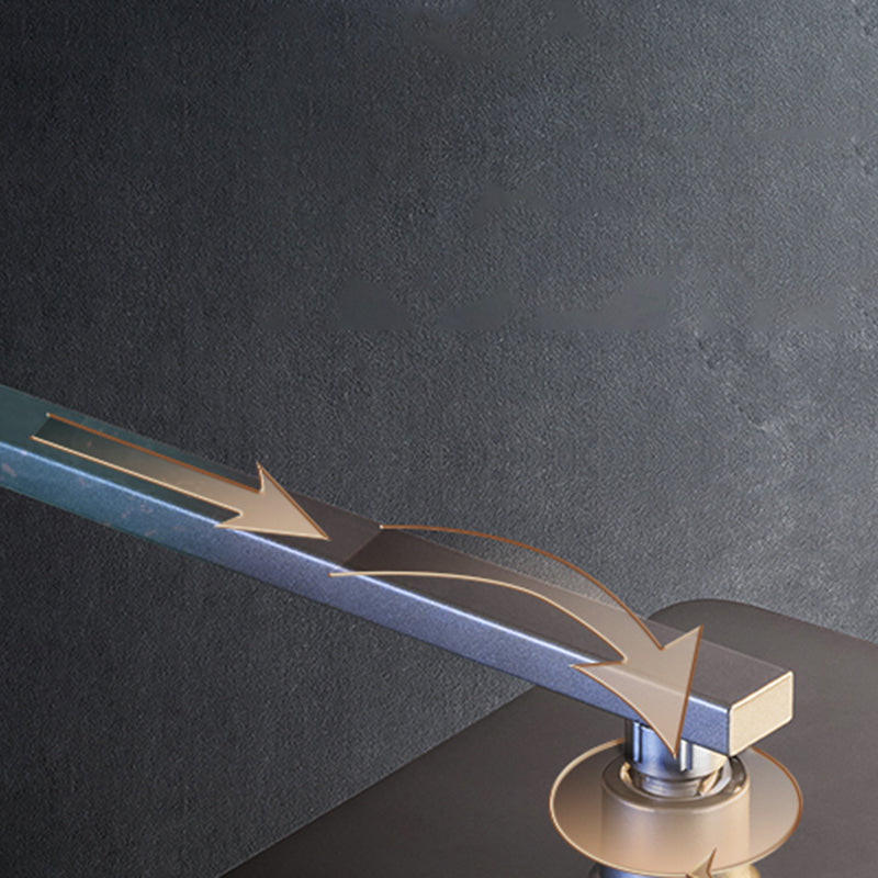 Modern Shower System Rectangle Handle Lever Wall Mounted Copper Shower System Clearhalo 'Bathroom Remodel & Bathroom Fixtures' 'Home Improvement' 'home_improvement' 'home_improvement_shower_faucets' 'Shower Faucets & Systems' 'shower_faucets' 'Showers & Bathtubs Plumbing' 'Showers & Bathtubs' 6497563