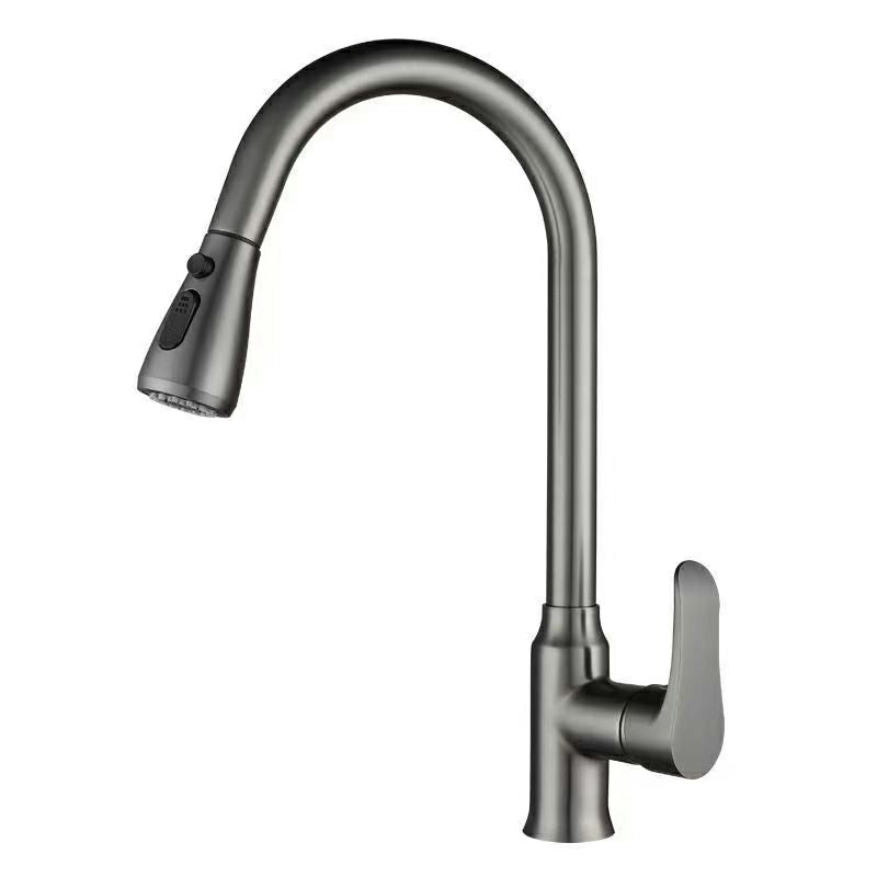 1-Handle Faucets Copper with Pull Out Sprayer with Water Dispenser Faucets Clearhalo 'Home Improvement' 'home_improvement' 'home_improvement_kitchen_faucets' 'Kitchen Faucets' 'Kitchen Remodel & Kitchen Fixtures' 'Kitchen Sinks & Faucet Components' 'kitchen_faucets' 6497720