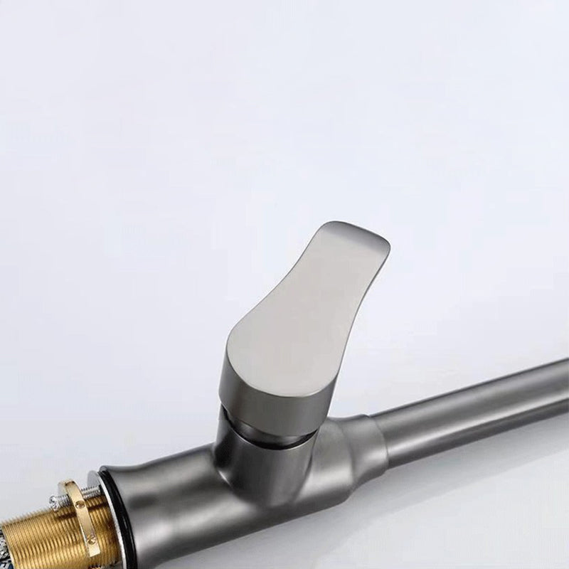 1-Handle Faucets Copper with Pull Out Sprayer with Water Dispenser Faucets Clearhalo 'Home Improvement' 'home_improvement' 'home_improvement_kitchen_faucets' 'Kitchen Faucets' 'Kitchen Remodel & Kitchen Fixtures' 'Kitchen Sinks & Faucet Components' 'kitchen_faucets' 6497729