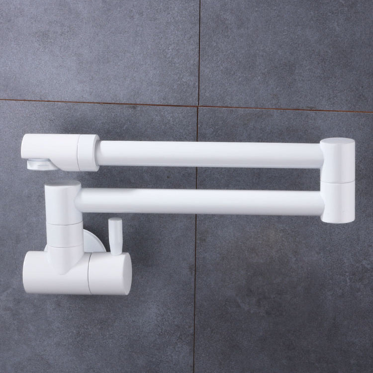 Modern Kitchen Sink Faucet Brass Lever Handles Pot Filler Kitchen Faucet Clearhalo 'Home Improvement' 'home_improvement' 'home_improvement_kitchen_faucets' 'Kitchen Faucets' 'Kitchen Remodel & Kitchen Fixtures' 'Kitchen Sinks & Faucet Components' 'kitchen_faucets' 6497761