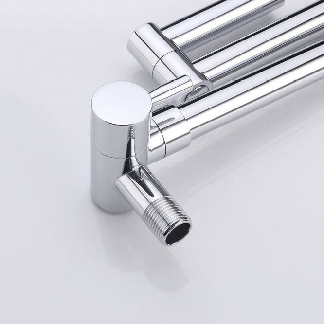 Modern Kitchen Sink Faucet Brass Lever Handles Pot Filler Kitchen Faucet Clearhalo 'Home Improvement' 'home_improvement' 'home_improvement_kitchen_faucets' 'Kitchen Faucets' 'Kitchen Remodel & Kitchen Fixtures' 'Kitchen Sinks & Faucet Components' 'kitchen_faucets' 6497766