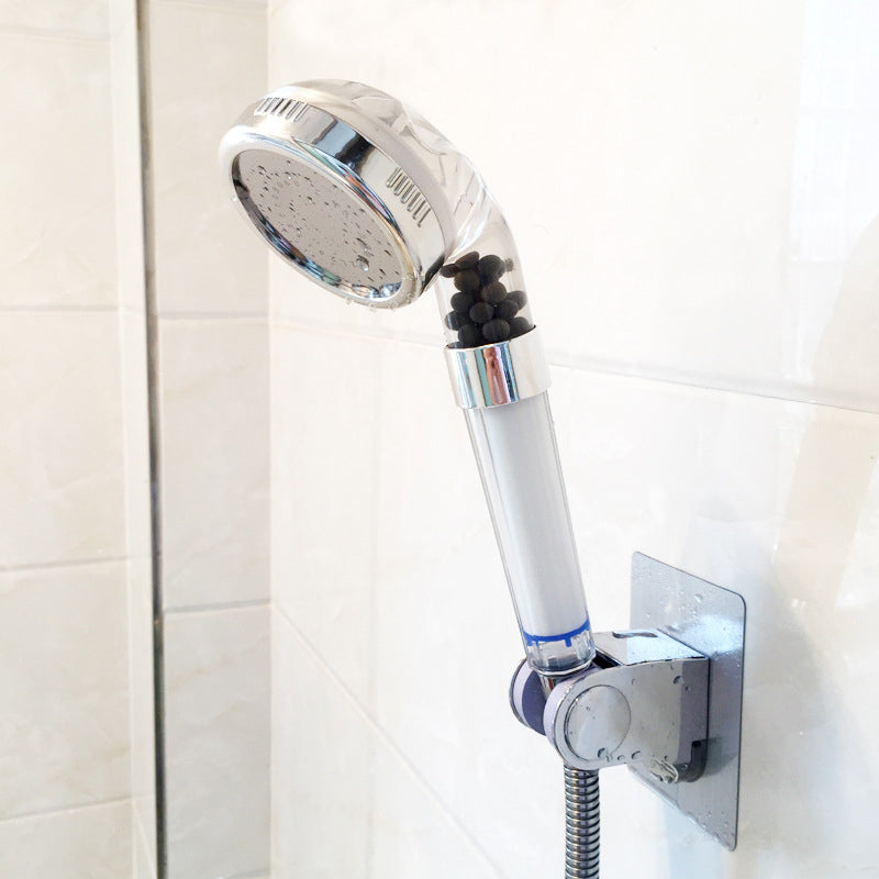 Contemporary Shower Head Plastic Bathroom Wall-mounted Shower Head Clearhalo 'Bathroom Remodel & Bathroom Fixtures' 'Home Improvement' 'home_improvement' 'home_improvement_shower_heads' 'Shower Heads' 'shower_heads' 'Showers & Bathtubs Plumbing' 'Showers & Bathtubs' 6498369