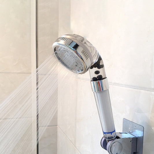 Contemporary Shower Head Plastic Bathroom Wall-mounted Shower Head Clearhalo 'Bathroom Remodel & Bathroom Fixtures' 'Home Improvement' 'home_improvement' 'home_improvement_shower_heads' 'Shower Heads' 'shower_heads' 'Showers & Bathtubs Plumbing' 'Showers & Bathtubs' 6498370