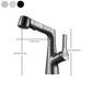 Modern Solid Color Faucet Metal Centerset Lavatory Faucet for Bathroom Clearhalo 'Bathroom Remodel & Bathroom Fixtures' 'Bathroom Sink Faucets' 'Bathroom Sinks & Faucet Components' 'bathroom_sink_faucets' 'Home Improvement' 'home_improvement' 'home_improvement_bathroom_sink_faucets' 6502419
