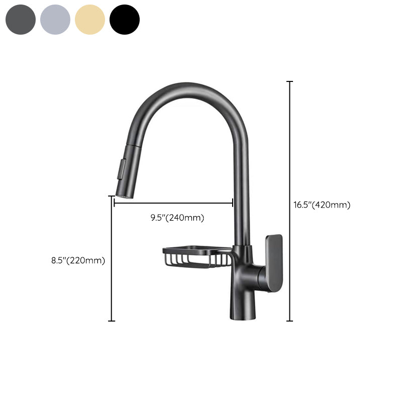 Modern 1-Handle Faucet Pull out Sprayer with Water Dispenser Faucet Clearhalo 'Home Improvement' 'home_improvement' 'home_improvement_kitchen_faucets' 'Kitchen Faucets' 'Kitchen Remodel & Kitchen Fixtures' 'Kitchen Sinks & Faucet Components' 'kitchen_faucets' 6502530