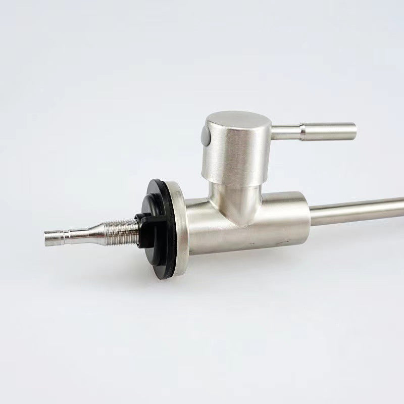 Modern 1-Handle Faucet with Water Dispenser 1-Hole Standard Kitchen Faucet Clearhalo 'Home Improvement' 'home_improvement' 'home_improvement_kitchen_faucets' 'Kitchen Faucets' 'Kitchen Remodel & Kitchen Fixtures' 'Kitchen Sinks & Faucet Components' 'kitchen_faucets' 6502593