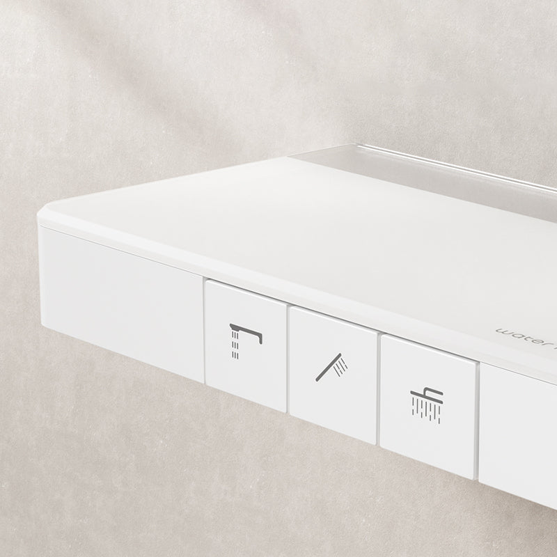 Modern Shower System Brass Volume Control Slide Bar Included Shower Combo Clearhalo 'Bathroom Remodel & Bathroom Fixtures' 'Home Improvement' 'home_improvement' 'home_improvement_shower_faucets' 'Shower Faucets & Systems' 'shower_faucets' 'Showers & Bathtubs Plumbing' 'Showers & Bathtubs' 6502615