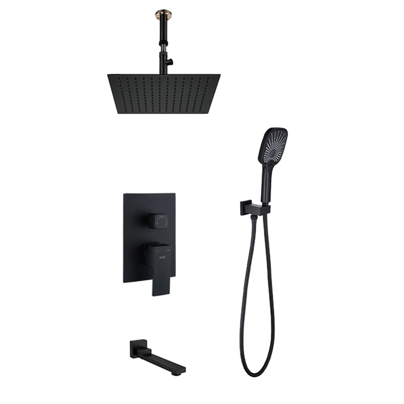 Modern Shower Set Brass Square Temperature Control Shower System Ceiling Top Spray 3 Clearhalo 'Bathroom Remodel & Bathroom Fixtures' 'Home Improvement' 'home_improvement' 'home_improvement_shower_faucets' 'Shower Faucets & Systems' 'shower_faucets' 'Showers & Bathtubs Plumbing' 'Showers & Bathtubs' 6502628