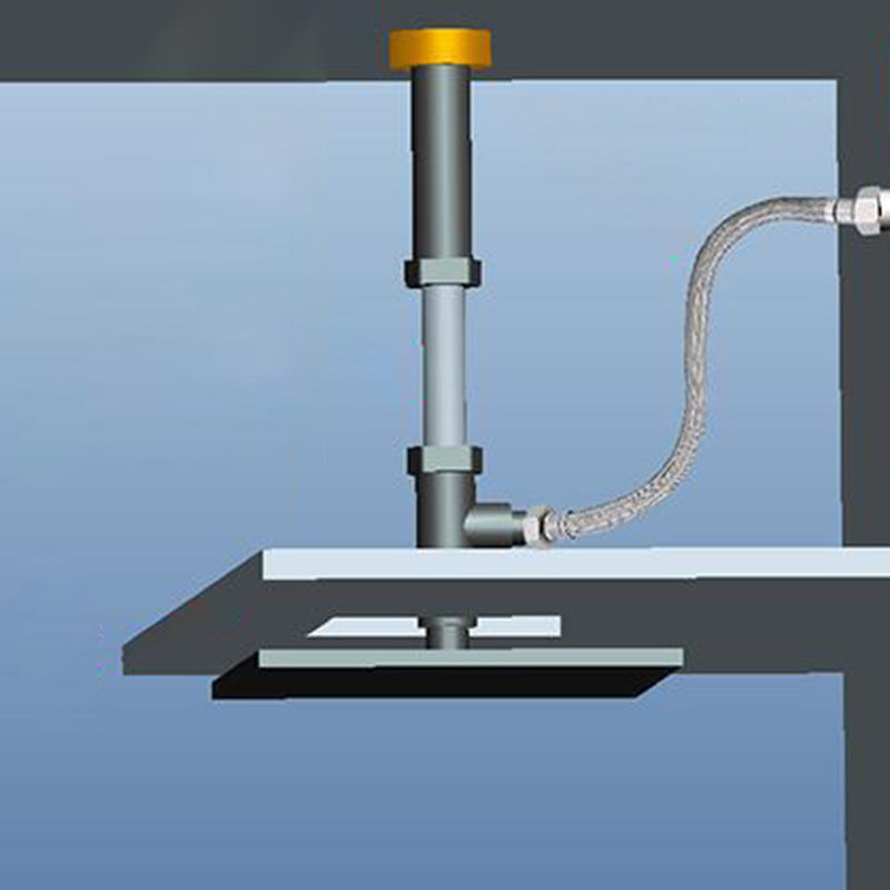 Modern Shower Set Brass Square Temperature Control Shower System Clearhalo 'Bathroom Remodel & Bathroom Fixtures' 'Home Improvement' 'home_improvement' 'home_improvement_shower_faucets' 'Shower Faucets & Systems' 'shower_faucets' 'Showers & Bathtubs Plumbing' 'Showers & Bathtubs' 6502640