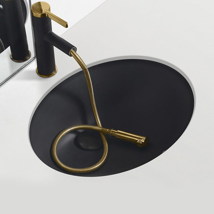 Black Undermount Vanity Sink Modern Porcelain Undermount Vanity Sink Clearhalo 'Bathroom Remodel & Bathroom Fixtures' 'Bathroom Sinks & Faucet Components' 'Bathroom Sinks' 'bathroom_sink' 'Home Improvement' 'home_improvement' 'home_improvement_bathroom_sink' 6502795