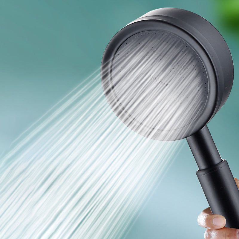 Contemporary Shower Combo Handheld Shower Head with Round Shape Clearhalo 'Bathroom Remodel & Bathroom Fixtures' 'Home Improvement' 'home_improvement' 'home_improvement_shower_heads' 'Shower Heads' 'shower_heads' 'Showers & Bathtubs Plumbing' 'Showers & Bathtubs' 6502895