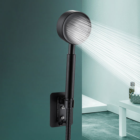 Contemporary Shower Combo Handheld Shower Head with Round Shape Clearhalo 'Bathroom Remodel & Bathroom Fixtures' 'Home Improvement' 'home_improvement' 'home_improvement_shower_heads' 'Shower Heads' 'shower_heads' 'Showers & Bathtubs Plumbing' 'Showers & Bathtubs' 6502896
