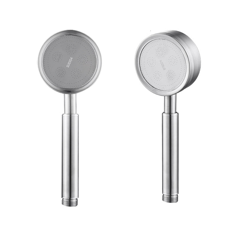 Contemporary Shower Combo Handheld Shower Head with Round Shape Clearhalo 'Bathroom Remodel & Bathroom Fixtures' 'Home Improvement' 'home_improvement' 'home_improvement_shower_heads' 'Shower Heads' 'shower_heads' 'Showers & Bathtubs Plumbing' 'Showers & Bathtubs' 6502901