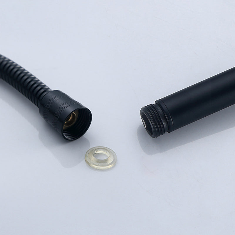 Contemporary Shower Combo Handheld Shower Head with Round Shape Clearhalo 'Bathroom Remodel & Bathroom Fixtures' 'Home Improvement' 'home_improvement' 'home_improvement_shower_heads' 'Shower Heads' 'shower_heads' 'Showers & Bathtubs Plumbing' 'Showers & Bathtubs' 6502906