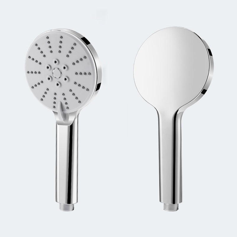 Contemporary Hand Shower Metal Shower Head with Adjustable Spray Pattern Clearhalo 'Bathroom Remodel & Bathroom Fixtures' 'Home Improvement' 'home_improvement' 'home_improvement_shower_heads' 'Shower Heads' 'shower_heads' 'Showers & Bathtubs Plumbing' 'Showers & Bathtubs' 6502929