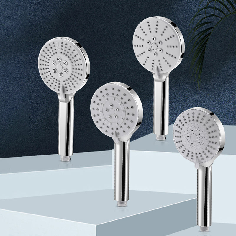 Contemporary Hand Shower Metal Shower Head with Adjustable Spray Pattern Clearhalo 'Bathroom Remodel & Bathroom Fixtures' 'Home Improvement' 'home_improvement' 'home_improvement_shower_heads' 'Shower Heads' 'shower_heads' 'Showers & Bathtubs Plumbing' 'Showers & Bathtubs' 6502931