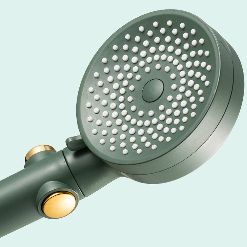 Contemporary Round Shower Head Combo Handheld Shower Head 9.8 Inch H Spray Head Clearhalo 'Bathroom Remodel & Bathroom Fixtures' 'Home Improvement' 'home_improvement' 'home_improvement_shower_heads' 'Shower Heads' 'shower_heads' 'Showers & Bathtubs Plumbing' 'Showers & Bathtubs' 6502961