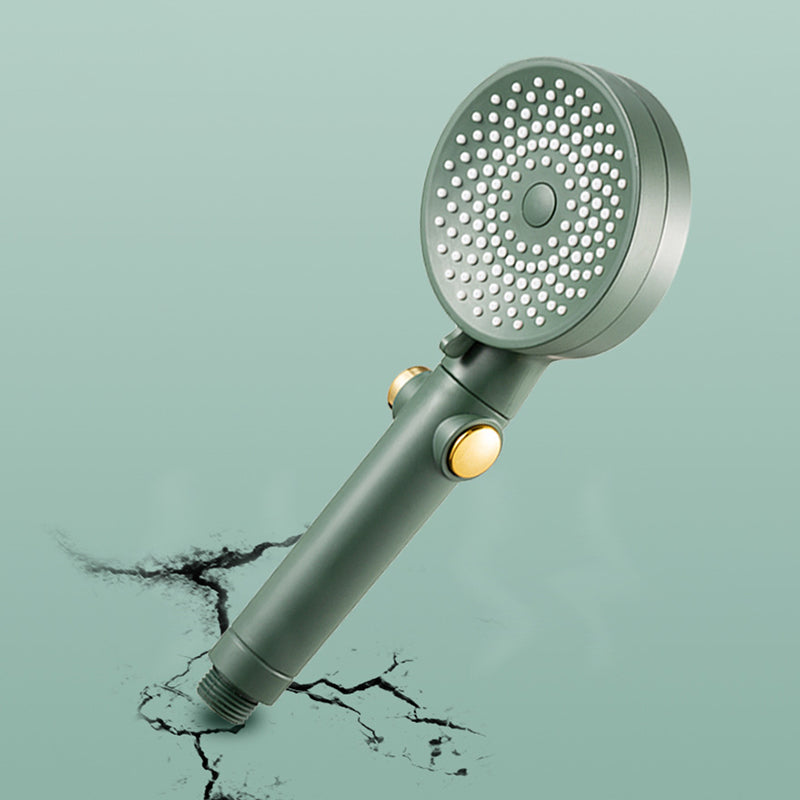 Contemporary Round Shower Head Combo Handheld Shower Head 9.8 Inch H Spray Head Clearhalo 'Bathroom Remodel & Bathroom Fixtures' 'Home Improvement' 'home_improvement' 'home_improvement_shower_heads' 'Shower Heads' 'shower_heads' 'Showers & Bathtubs Plumbing' 'Showers & Bathtubs' 6502966