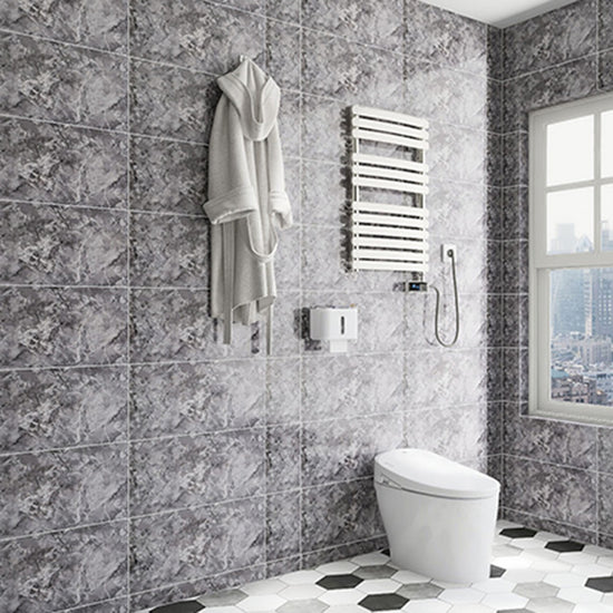 Modern Bathroom Wall Tile Peel and Stick Waterproof Imitation Ceramic ...