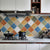 Rectangular Wall Tile Peel and Stick Geometric Print Stick Kitchen Wallpaper Yellow Clearhalo 'Flooring 'Home Improvement' 'home_improvement' 'home_improvement_peel_stick_blacksplash' 'Peel & Stick Backsplash Tile' 'peel_stick_blacksplash' 'Walls & Ceilings' Walls and Ceiling' 6503121