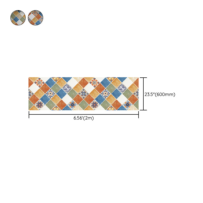 Rectangular Wall Tile Peel and Stick Geometric Print Stick Kitchen Wallpaper Clearhalo 'Flooring 'Home Improvement' 'home_improvement' 'home_improvement_peel_stick_blacksplash' 'Peel & Stick Backsplash Tile' 'peel_stick_blacksplash' 'Walls & Ceilings' Walls and Ceiling' 6503137