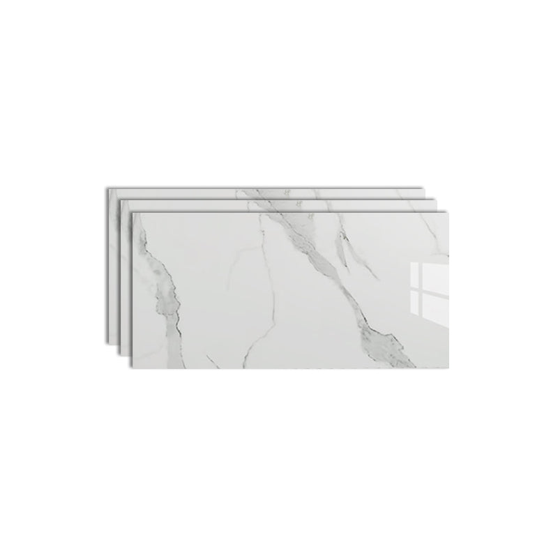 Modern Peel and Stick Backsplash Wall Tile Rectangular Peel and Stick Backsplash Tile White Clearhalo 'Flooring 'Home Improvement' 'home_improvement' 'home_improvement_peel_stick_blacksplash' 'Peel & Stick Backsplash Tile' 'peel_stick_blacksplash' 'Walls & Ceilings' Walls and Ceiling' 6503719