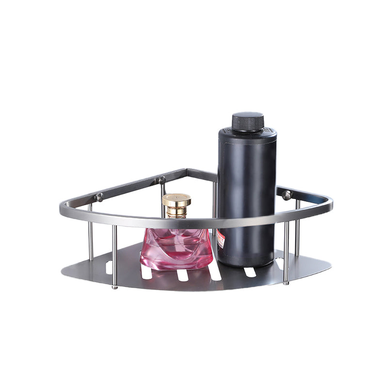 Dark Gray Modern Bathroom Accessory Set Steel Bathroom Accessory Kit Clearhalo 'Bathroom Hardware Sets' 'Bathroom Hardware' 'Bathroom Remodel & Bathroom Fixtures' 'bathroom_hardware_sets' 'Home Improvement' 'home_improvement' 'home_improvement_bathroom_hardware_sets' 6506644