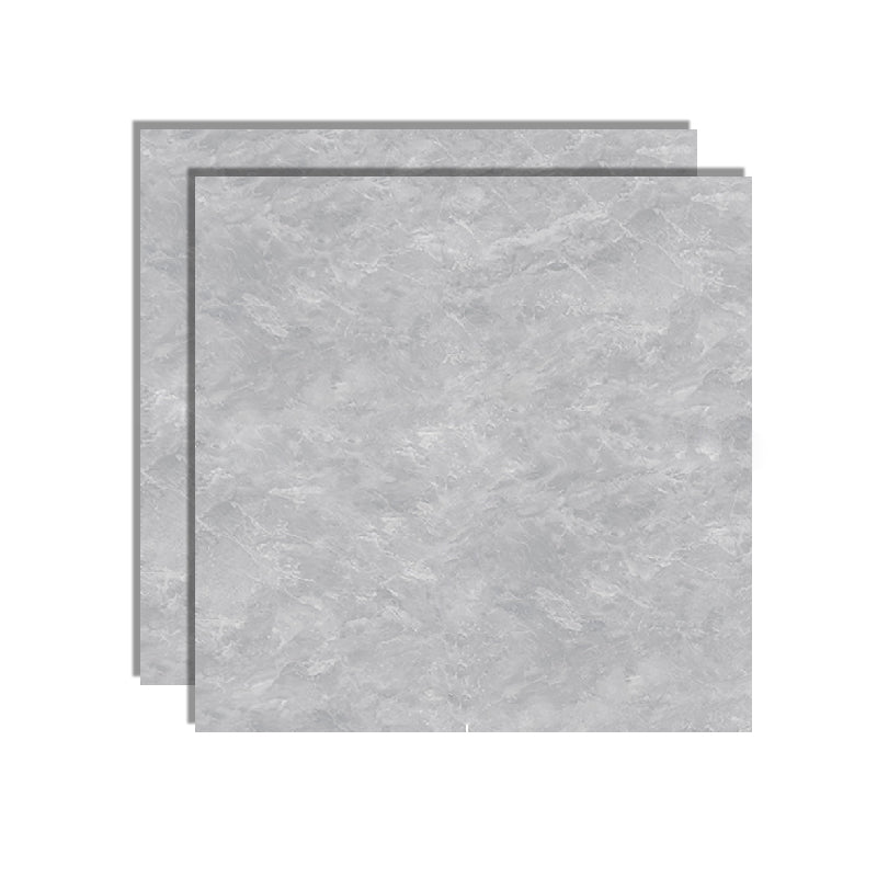 31.5" X 31.5" Square Floor Tile Straight Edge Textured Floor Tile Smoke Gray Clearhalo 'Floor Tiles & Wall Tiles' 'floor_tiles_wall_tiles' 'Flooring 'Home Improvement' 'home_improvement' 'home_improvement_floor_tiles_wall_tiles' Walls and Ceiling' 6508720