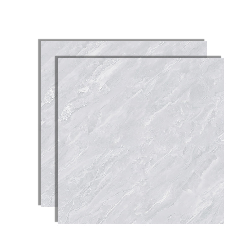 31.5" X 31.5" Square Floor Tile Straight Edge Textured Floor Tile White-Gray Clearhalo 'Floor Tiles & Wall Tiles' 'floor_tiles_wall_tiles' 'Flooring 'Home Improvement' 'home_improvement' 'home_improvement_floor_tiles_wall_tiles' Walls and Ceiling' 6508722