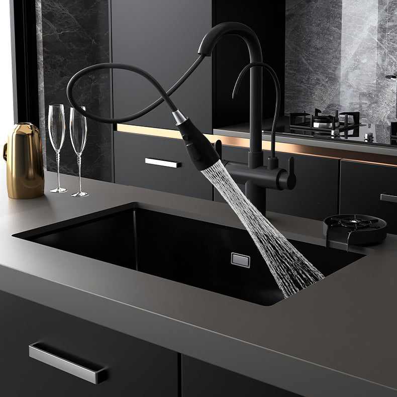 Modern Style Kitchen Sink Stainless Steel Undermount Kitchen Sink Clearhalo 'Home Improvement' 'home_improvement' 'home_improvement_kitchen_sinks' 'Kitchen Remodel & Kitchen Fixtures' 'Kitchen Sinks & Faucet Components' 'Kitchen Sinks' 'kitchen_sinks' 6510640